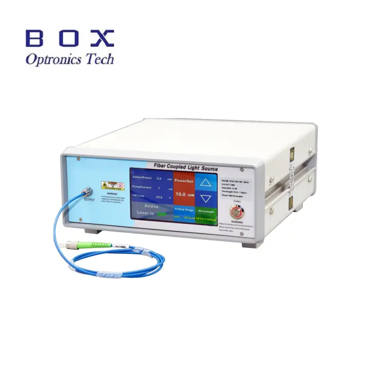 Was sind die Besonderheiten und Vorteile der ASE-Breitbandlichtquelle im Vergleich zu einer herkömmlichen Laserquelle?